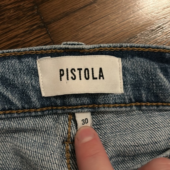 Pistola Lennon High Rise Cropped Boot in Meyer - Picture 4 of 6